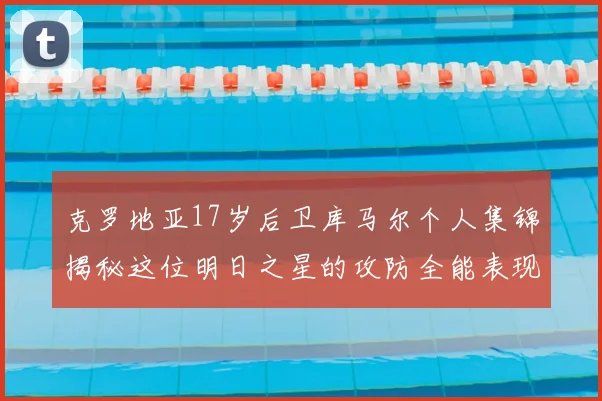 克罗地亚17岁后卫库马尔个人集锦揭秘这位明日之星的攻防全能表现